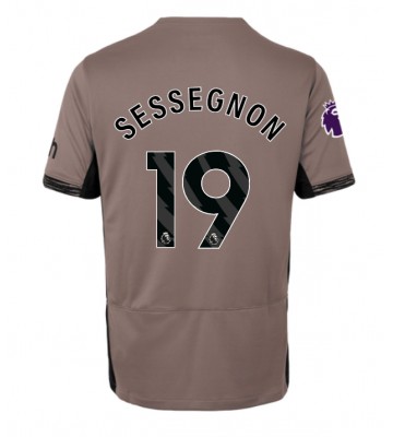 Tottenham Hotspur Ryan Sessegnon #19 Tredje Tröja Dam 2023-24 Kortärmad
